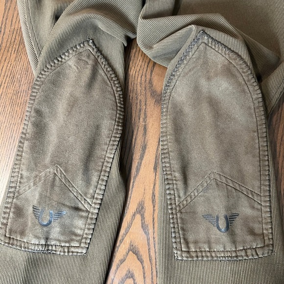 TuffriderTailored Equestrian Breeches Chocolate Brown Size 28 Long Riding Pants - Picture 14 of 14
